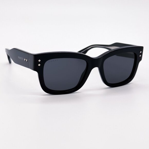 NEW GUCCI GG1217S 001, CAT EYE BLACK FRAME SUNGLASSES GUCCI - Picture 5 of 13